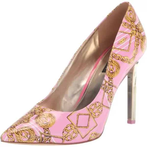 Pink Chain Print