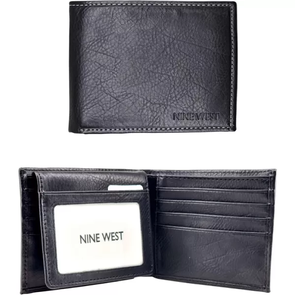 Black Two-Tone - Passcase Bifold Wallet