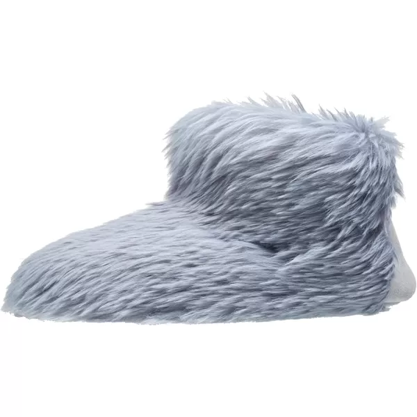 Nine West Bootie Slippers For Women, Furry Memory Foam Winter House Shoes