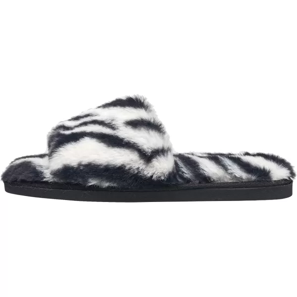 Nine West Women's Comfy Soft Memory Foam Indoor Outdoor Fluffy House Slide Slippers