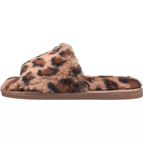 Nine West Women's Comfy Soft Memory Foam Indoor Outdoor Fluffy House Slide Slippers