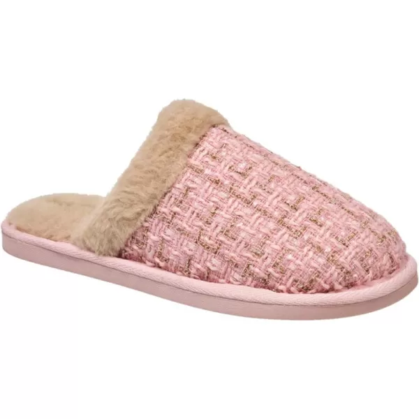 Nine West Premium Women's Slippers Fluffy Memory Foam House Slippers for Women Cozy Furry Insole