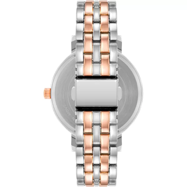 NINE WEST Women's Glitter Accented Dial Watch, NW/2402
