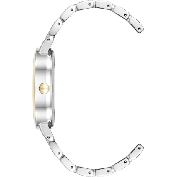 NINE WEST Women's Glitter Accented Dial Watch, NW/2402