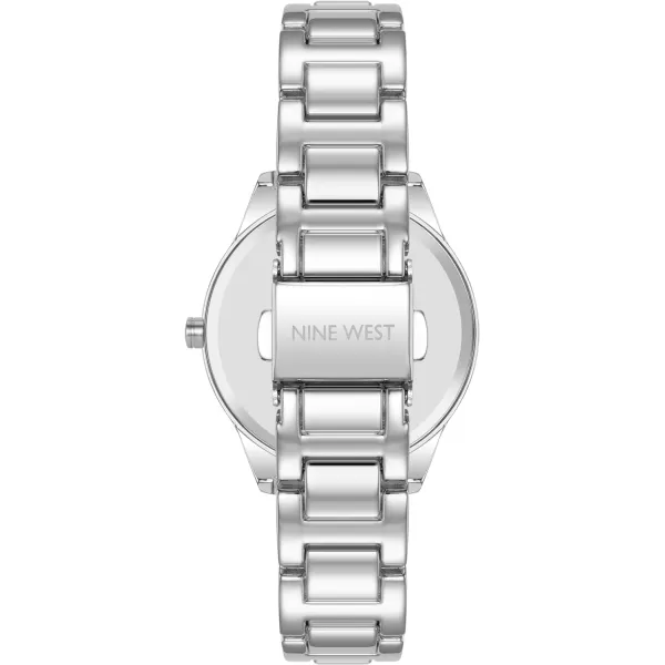 Nine West Women's Floral Dial Bracelet Watch