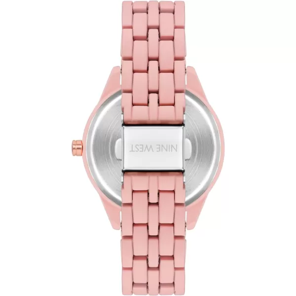 Nine West Women's Genuine Crystal Accented Bracelet Watch