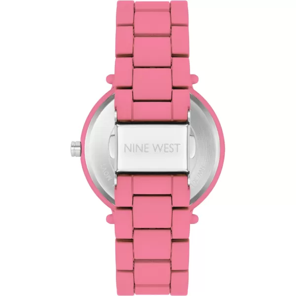 Nine West Women's Rubberized Bracelet Watch