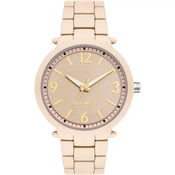 Nine West Women's Rubberized Bracelet Watch