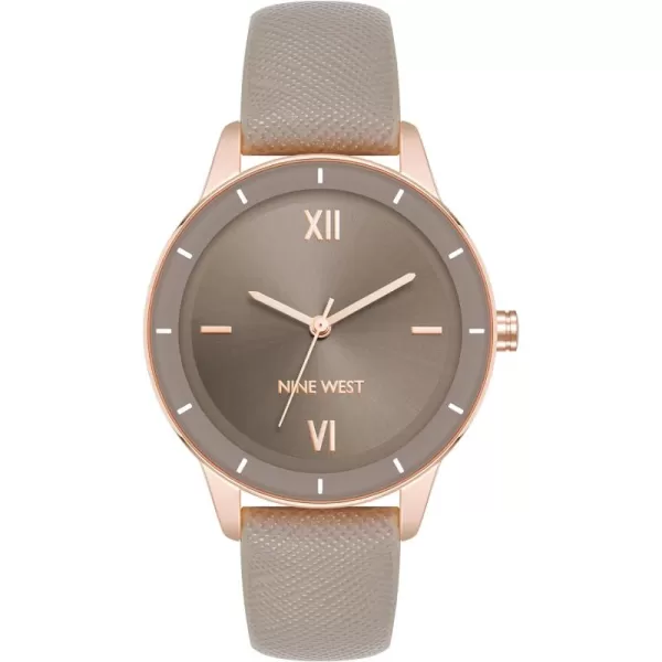 Nine West Women's Saffiano Strap Watch, NW/3030