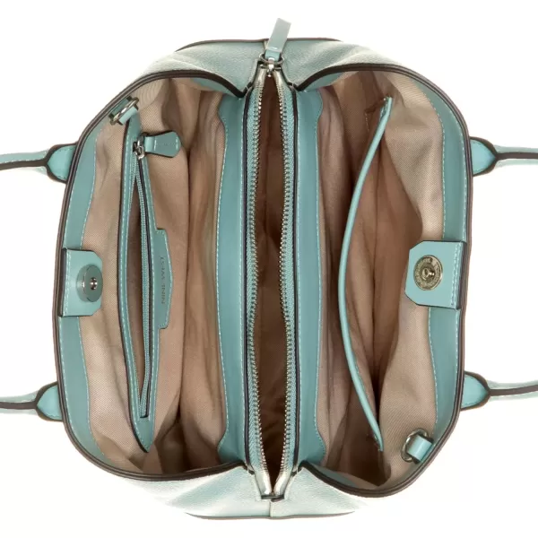 imageNine West Brooklyn Jet Set SatchelPale Aqua