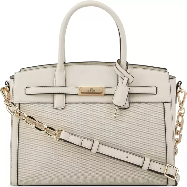 imageNine West Dax Jetset SatchelNatural Cream