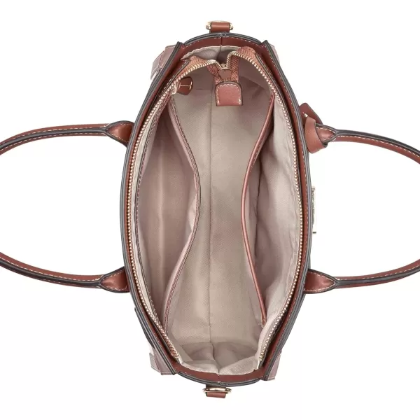 imageNine West Dax Jetset SatchelNatural Saddle Tan