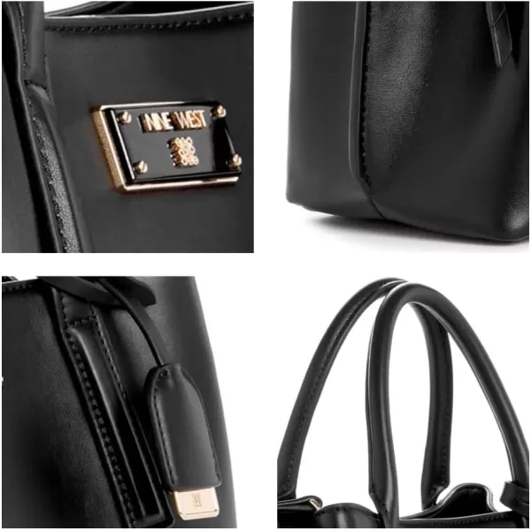 imageNine West Leonel Satchel Black