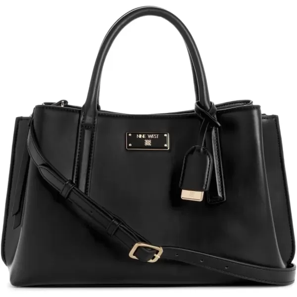 imageNine West Leonel Satchel Black