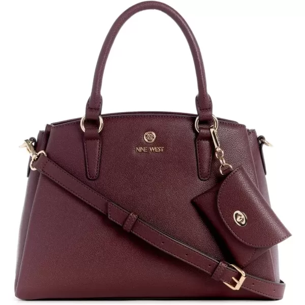 imageNine West Siera SatchelMerlot
