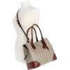 imageNine West Brooklyn CarryallBeige LogoMahogany
