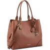 imageNine West Brooklyn Jet Set CarryallSaddle Tan