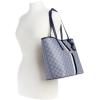 imageNine West Delaine 2 in 1 ToteChambray LogoNavy