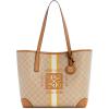imageNine West Delaine 2 in 1 ToteKhaki LogoCamel