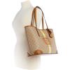 imageNine West Delaine 2 in 1 ToteKhaki LogoCamel