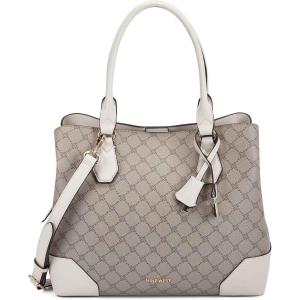 imageNine West Brooklyn CarryallBeige Logo Milk