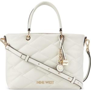 imageNine West Womens Regan Elite SatchelMilk