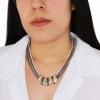 imageNINE WEST Tone Frontal Adjustable Bib NecklaceMulti