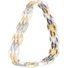 imageNine West Boxed Geometric Stretch Bracelet SilverGoldHematite TriTone