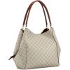 imageNine West Etta Jet Set CarryallBeige Logomahogany