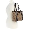 imageNine West Innes Small ToteNatural LogoBlack