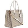 imageNine West Siera ShopperBeige LogoMilk