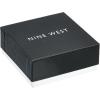 imageNine West Womens Boxed Silver Heart Key Stretch Bracelet Size 0