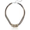 imageNINE WEST Tone Frontal Adjustable Bib NecklaceMulti