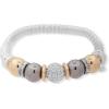 imageNine West Boxed Fireball TriTone Stretch Bracelet Silver
