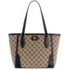 imageNine West Innes Small ToteNatural LogoBlack
