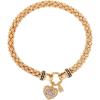 imageNine West Womens Boxed Bracelet Pave Heart Stretchgold