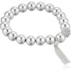 imageNine West Womens Stretch Tassel Bracelet Silver