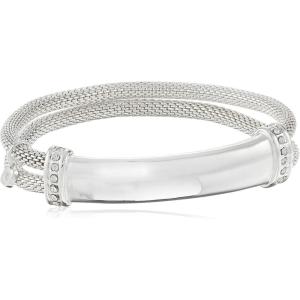imageNine West quotNw Boxed Gifting 2 Piece Bangle BraceletSilver