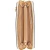 imageNine West Lockup 9 SLG Zip Arnd Wrst WltBeige LogoMahogany