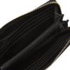 imageNine West Reflected 9 Zip Around Wallet with WristletBrownBlack