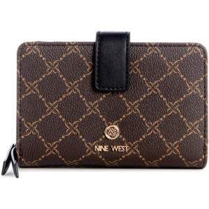 imageNine West Lockup 9 French WalletBrownBlack