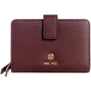 imageNine West Lockup 9 French WalletMerlot