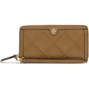 imageNine West Womens Graysen Slg Zip Arnd Wrst Wlt PURSE HANDBAG SHOULDER TOTE Camel Small US