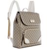 imageNine West WINSLAND Flap Backpack BlackBeige LogoMilk