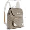 imageNine West WINSLAND Flap Backpack BlackBeige LogoMilk
