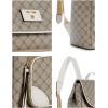 imageNine West WINSLAND Flap Backpack BlackBeige LogoMilk