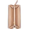 imageNine West Lockup 9 Zip Around with Wristlet Beige Logo Dusk