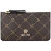 imageNine West Womens Linnette Coin Card Case WalletBrownBlack Logo