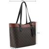 imageNine West Lior ToteBrown Logo Multi