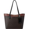 imageNine West Lior ToteBrown Logo Multi